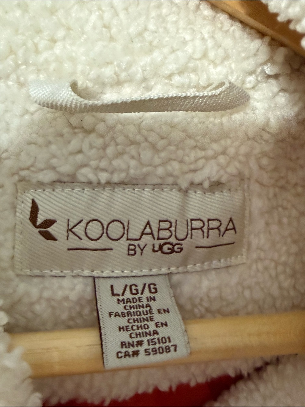 Koolaburra by UGG Sherpa-Trim Puffer Jacket Womens Large - Picture 3 of 9